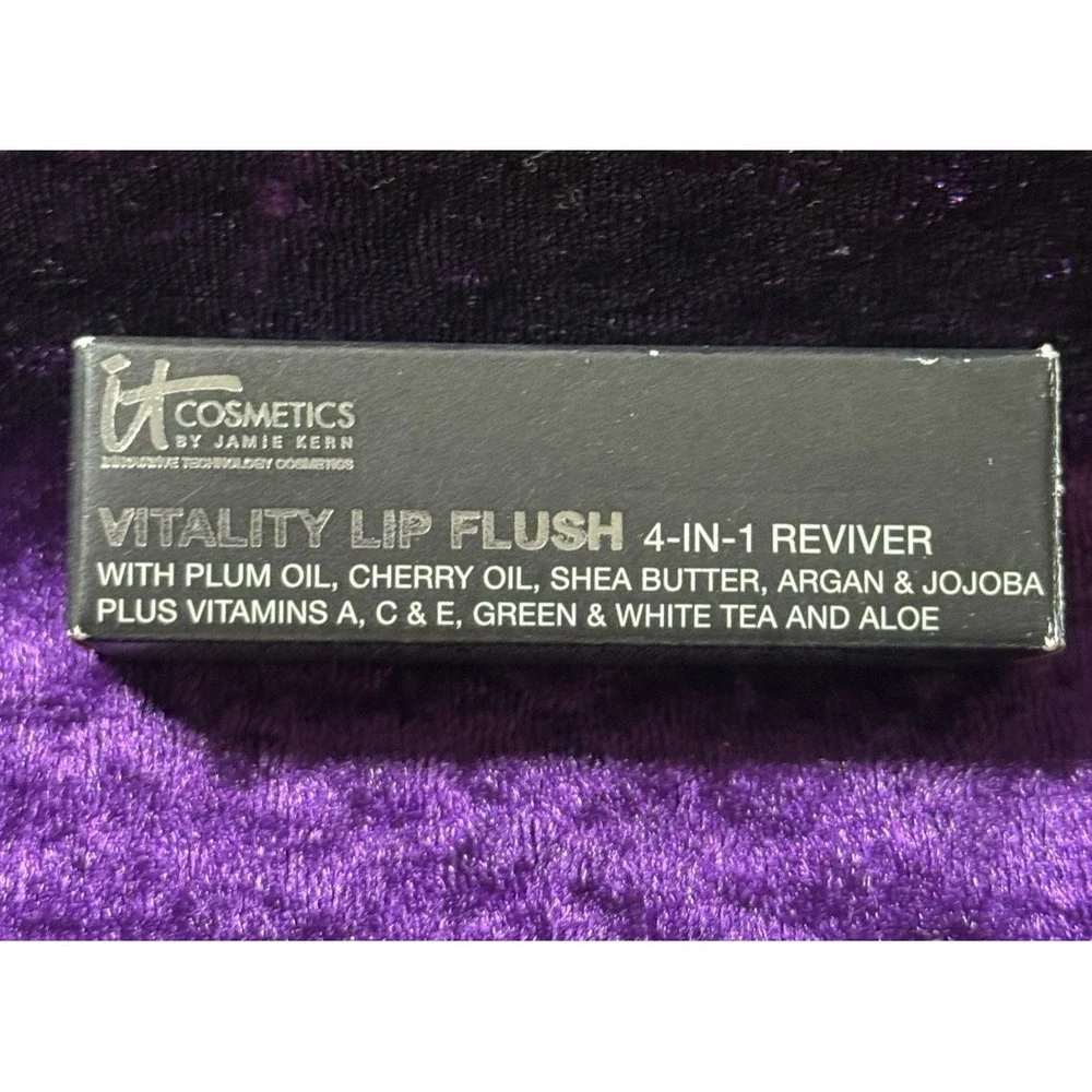 It Cosmetics Vitality Lip Flush JE NE SAIS QUOI 4-in-1 Reviver 0.11 oz New